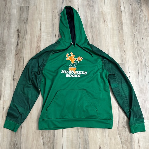 Majestic Other - Men’s Retro Milwaukee Bucks Sweatshirt